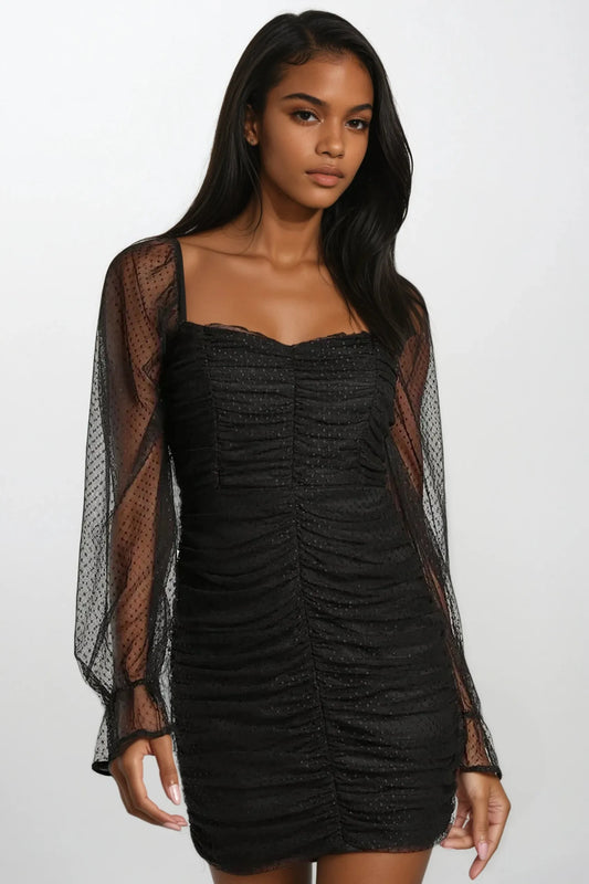 Polka Tease Dress - Kays' Klothing