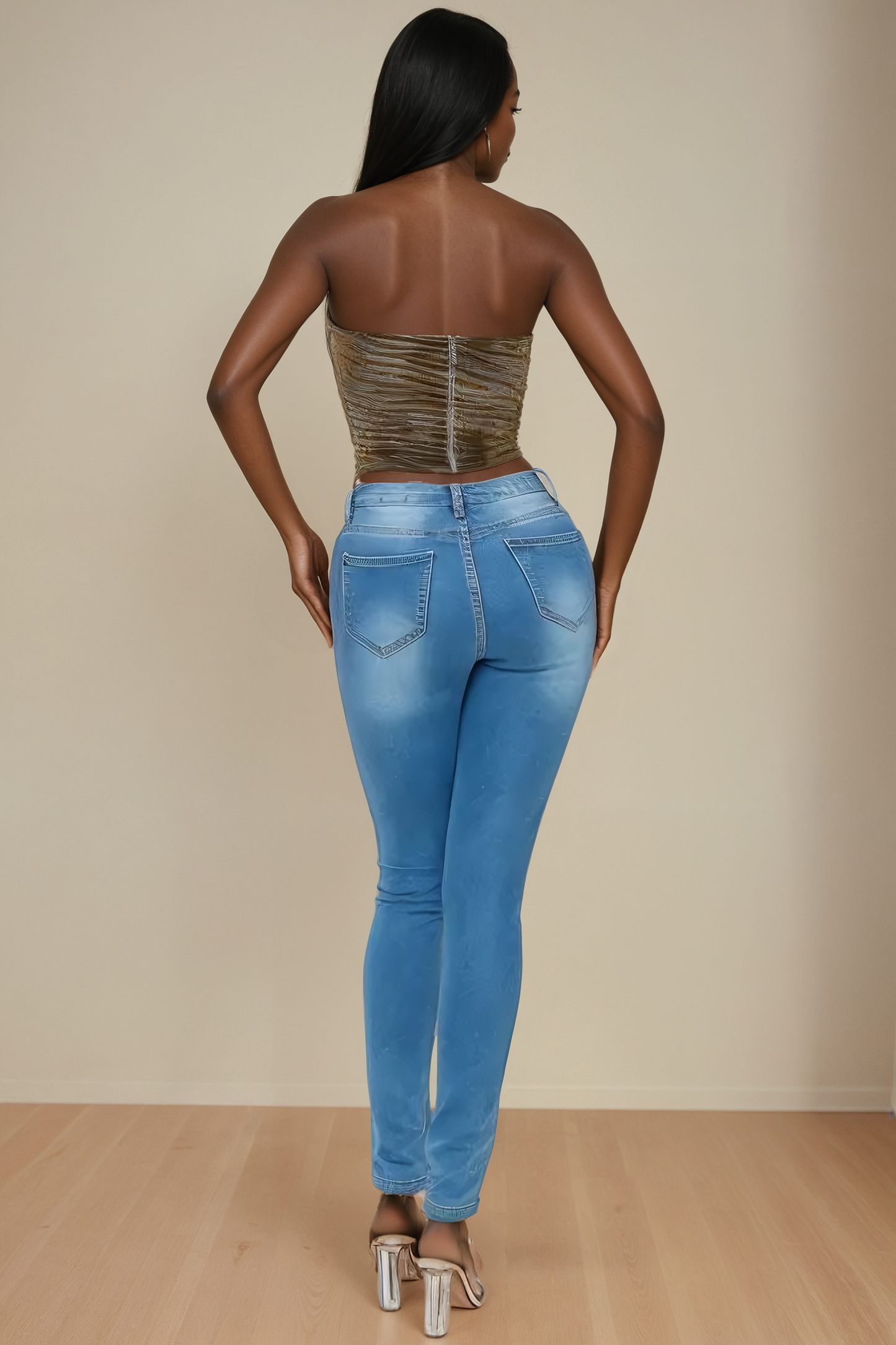 Velvet Corset Top - Kays' Klothing