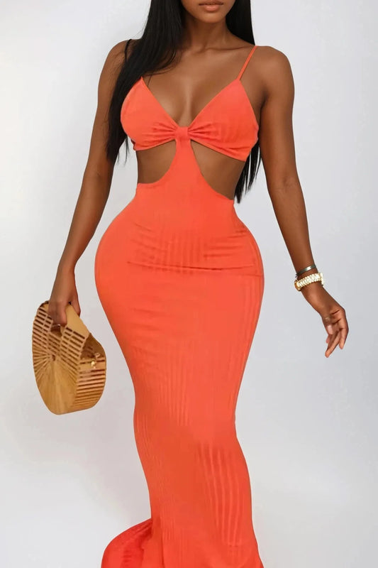 Summer in Red Dress - Kays' Klothing
